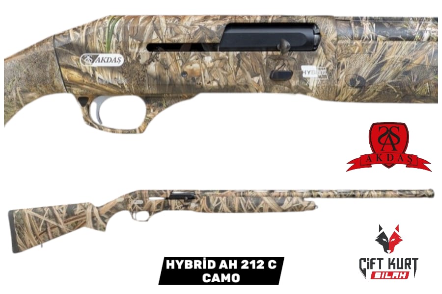 AKDAŞ HYBRİD AH212 C CAMO YİVSİZ AV TÜFEĞİ